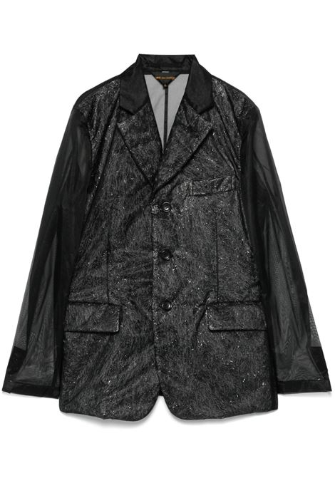 Black Chiffon Blazer Comme Des Garçons - women